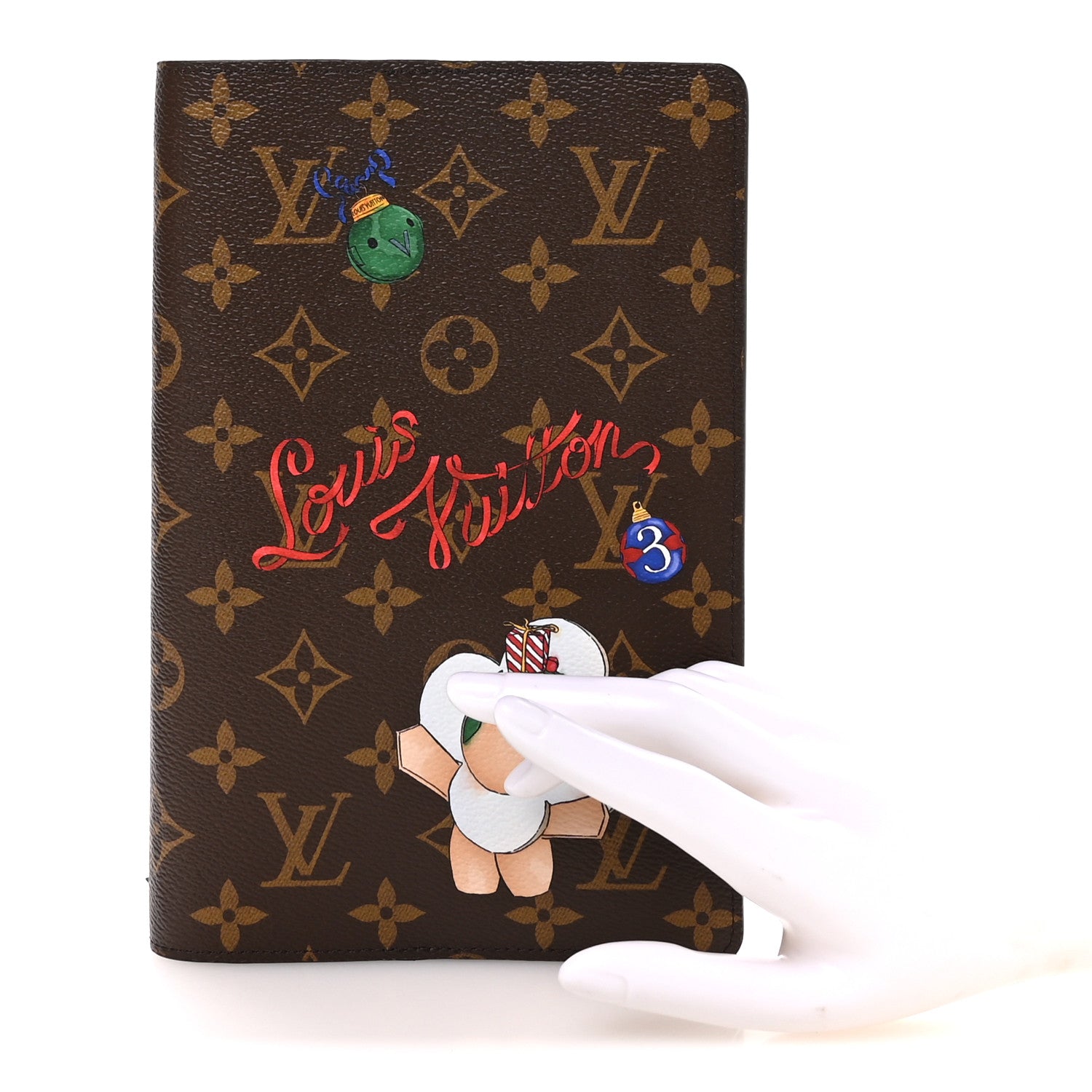 Louis Vuitton Monogram Vivienne Notebook Cover MM Brown 1882408