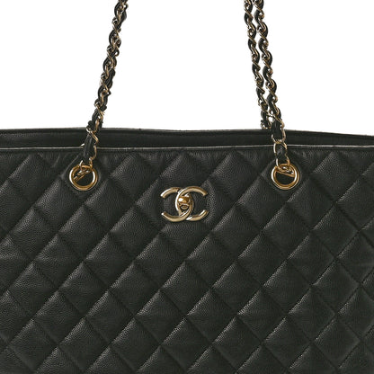 Chanel Caviar Quilted Large Shopping Tote Black 8 of 11