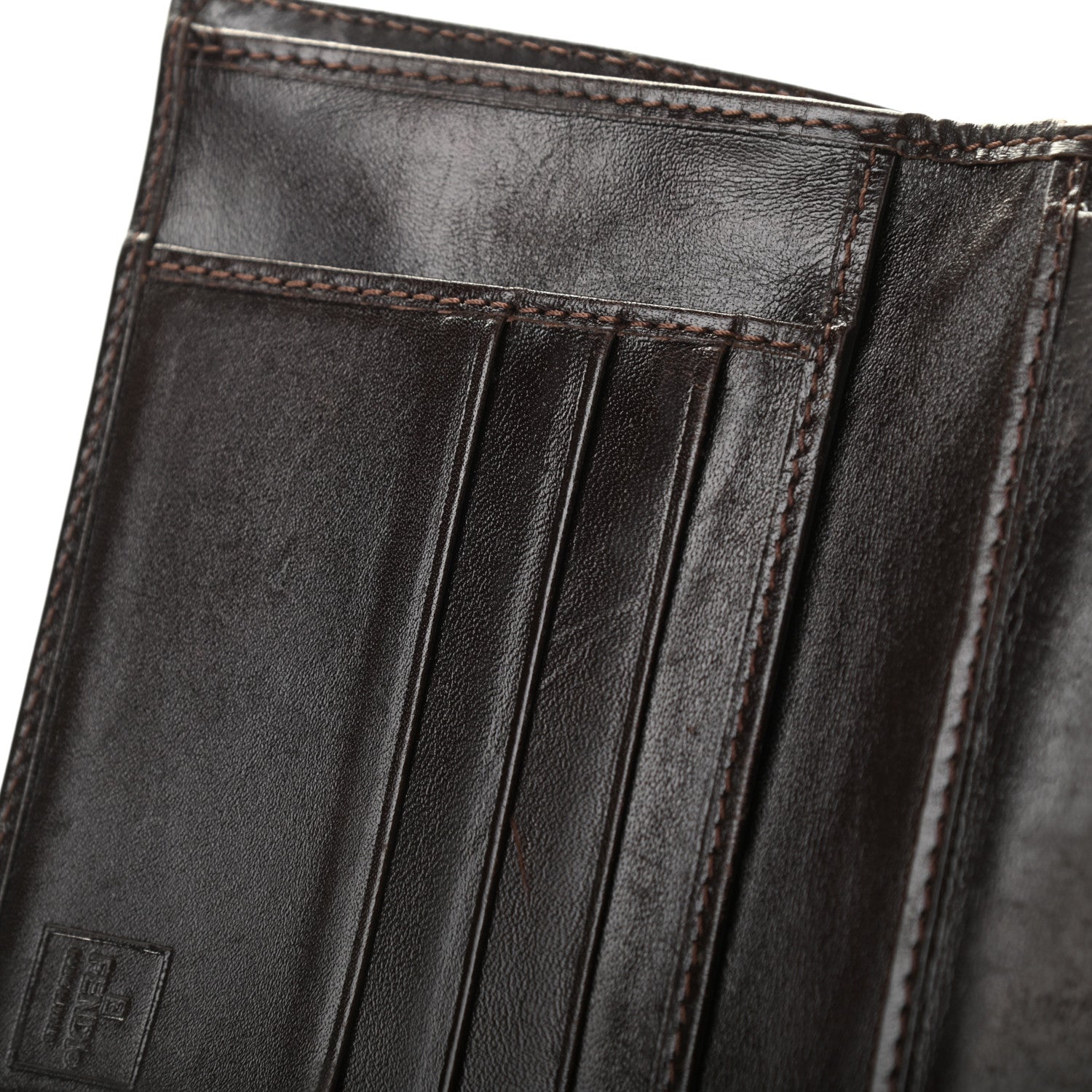 Fendi Zucca Compact Wallet Tobacco 9 of 14