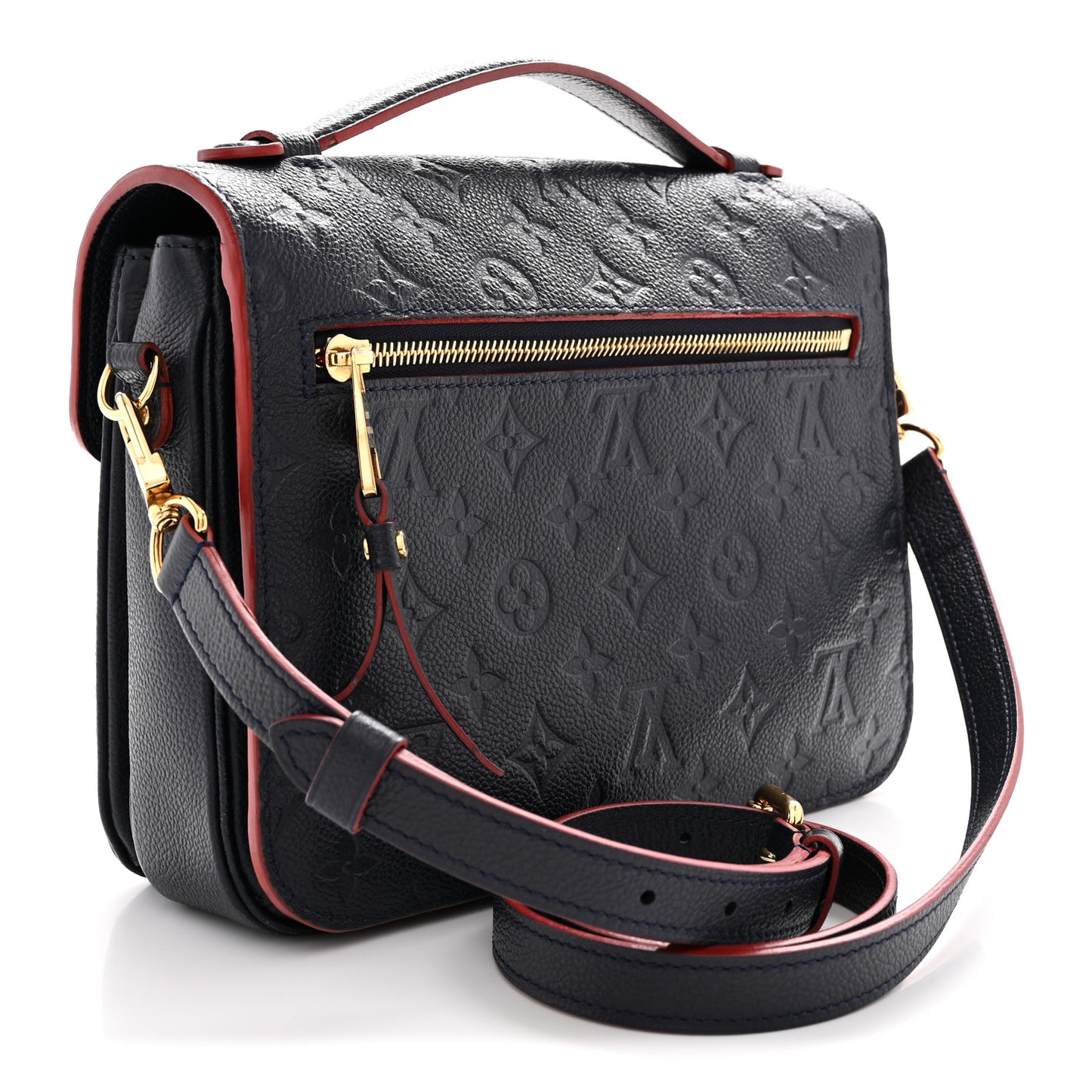 Empreinte Pochette Metis Marine Rouge