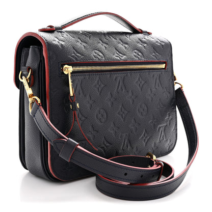 Louis Vuitton Empreinte Pochette Metis Marine Rouge 3 of 12