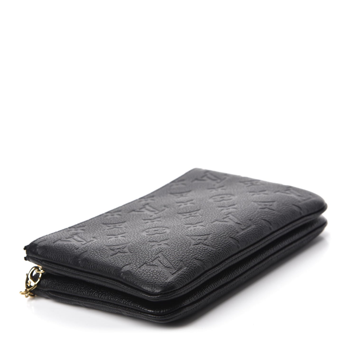 Empreinte Double Zip Pochette Black