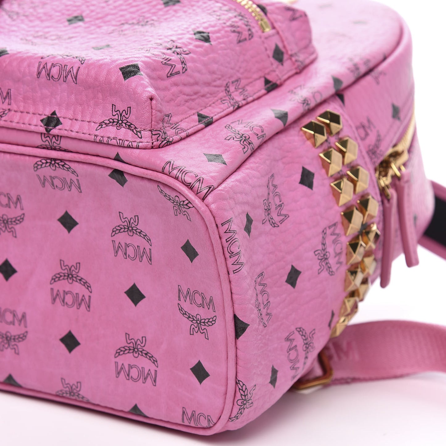 Visetos Small Side Stud Stark Backpack Pink