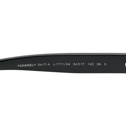 Chanel Acetate Square Sunglasses 5417-A Black 7 of 7