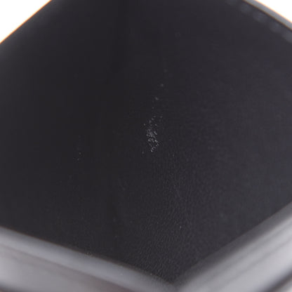 Saint Laurent Calfskin Monogram Credit Card Case Black 7 of 8