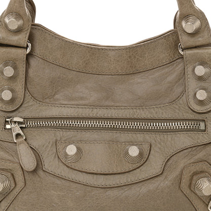 Balenciaga Agneau Giant 21 Silver Hardware City Papyrus 9 of 12