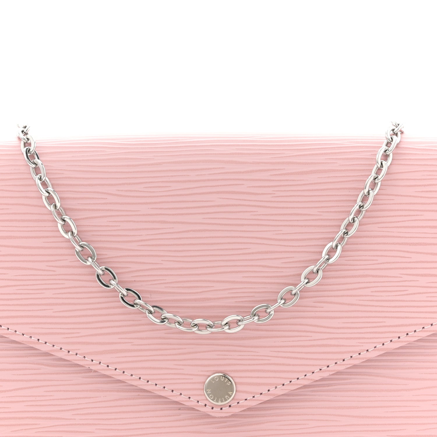Louis Vuitton Epi Pochette Felicie Rose Ballerine 9 of 12