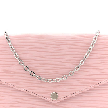 Louis Vuitton Epi Pochette Felicie Rose Ballerine 9 of 12
