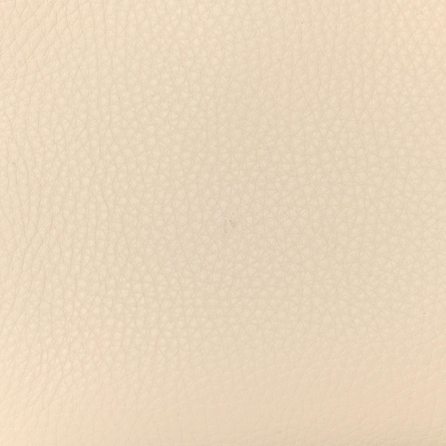 Grained Calfskin Small Rockstud Shoulder Tote Light Ivory