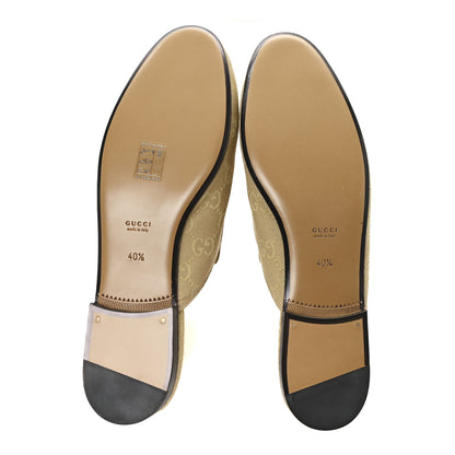 Gucci GG Monogram Canvas Womens Princetown Slippers 40.5 Egypt Salt 6 of 10