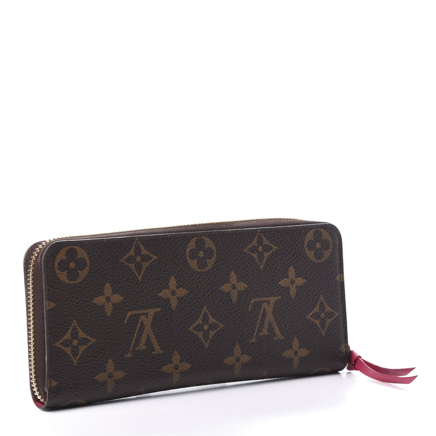 Monogram Clemence Wallet Hot Pink
