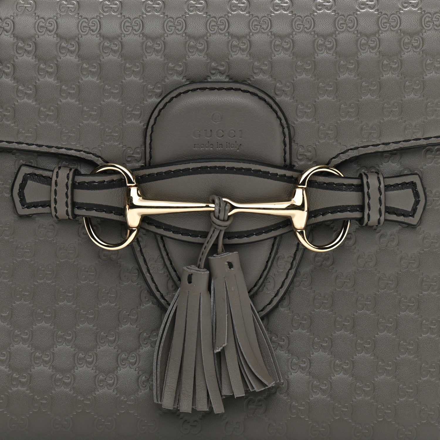 Gucci Soft Microguccissima Medium Emily Chain Shoulder Bag Loess 9 of 11