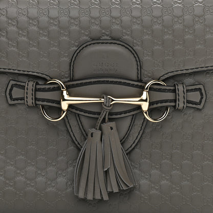 Gucci Soft Microguccissima Medium Emily Chain Shoulder Bag Loess 9 of 11