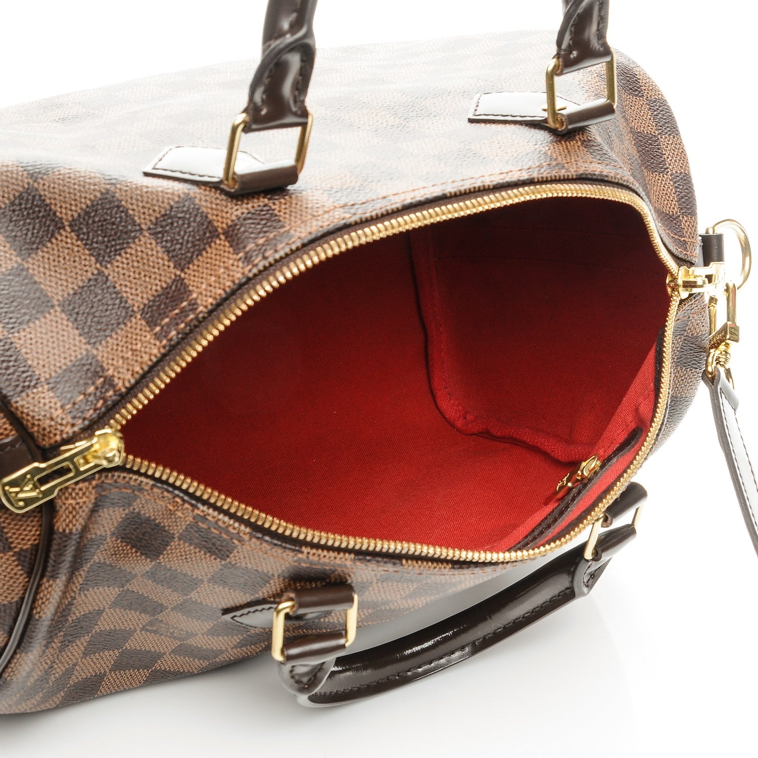Louis Vuitton Damier Ebene Speedy Bandouliere 30 5 of 8