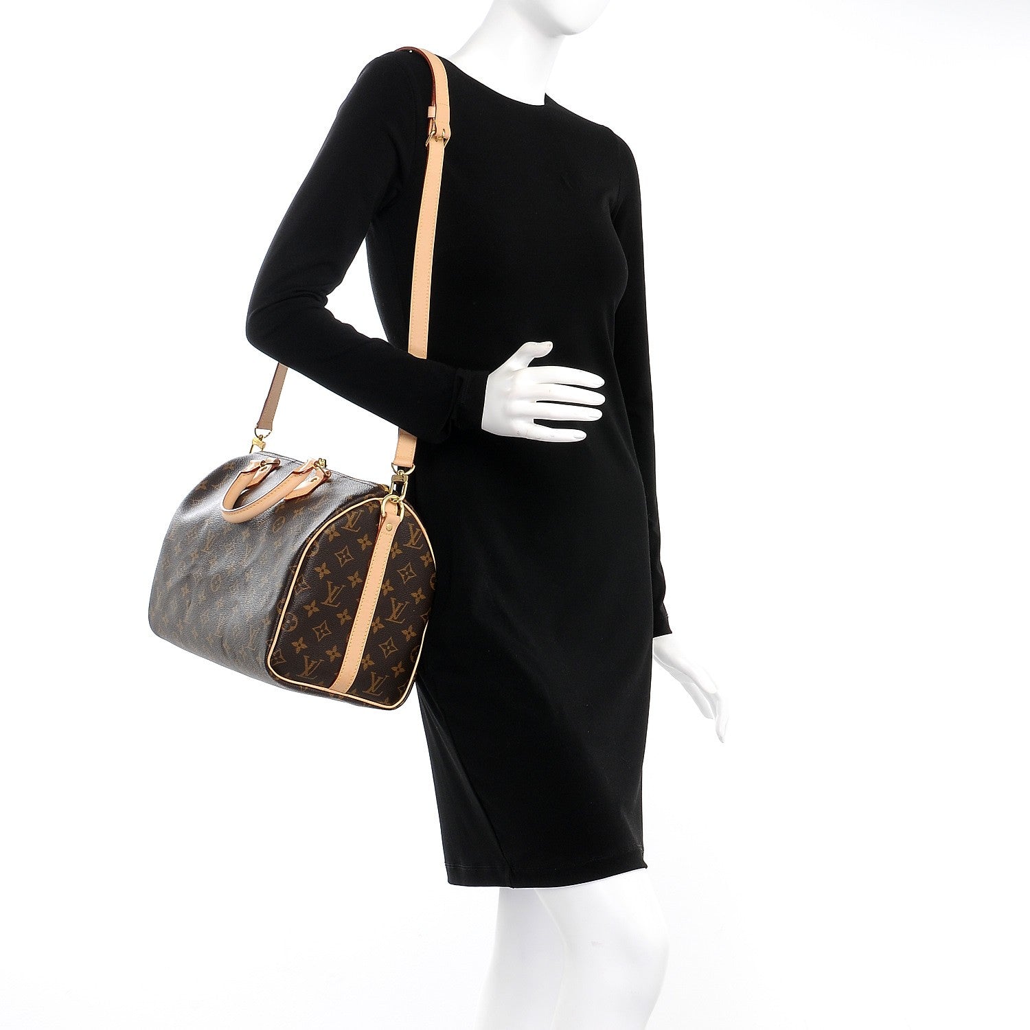 Louis Vuitton Monogram Speedy Bandouliere 30 2 of 8
