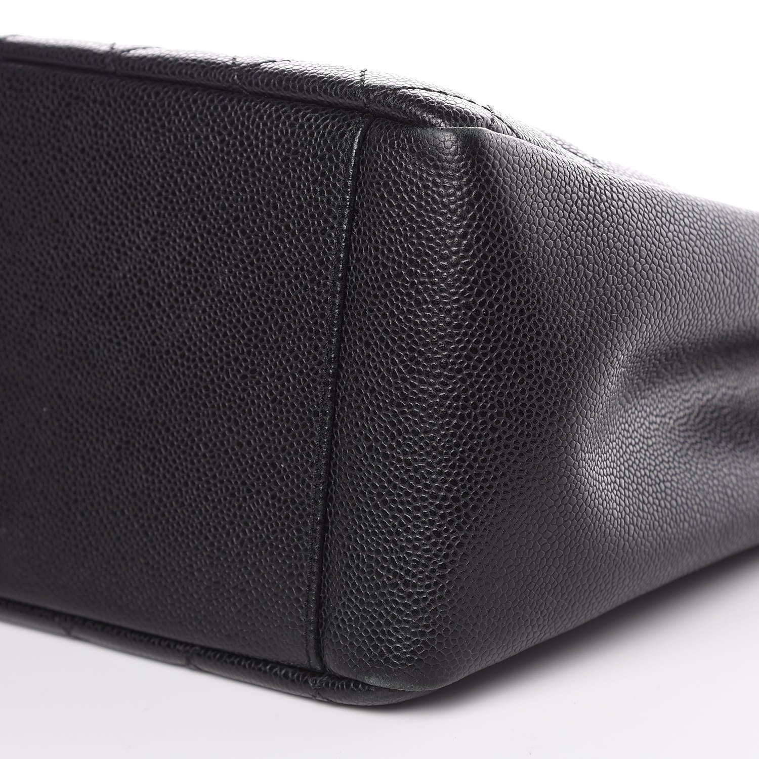 Chanel Caviar Quilted Grand Shopping Tote GST Black 9 of 10