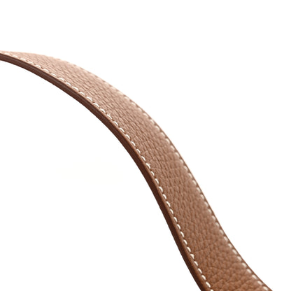 Hermes Taurillon Clemence Lindy 26 Gold 12 of 12