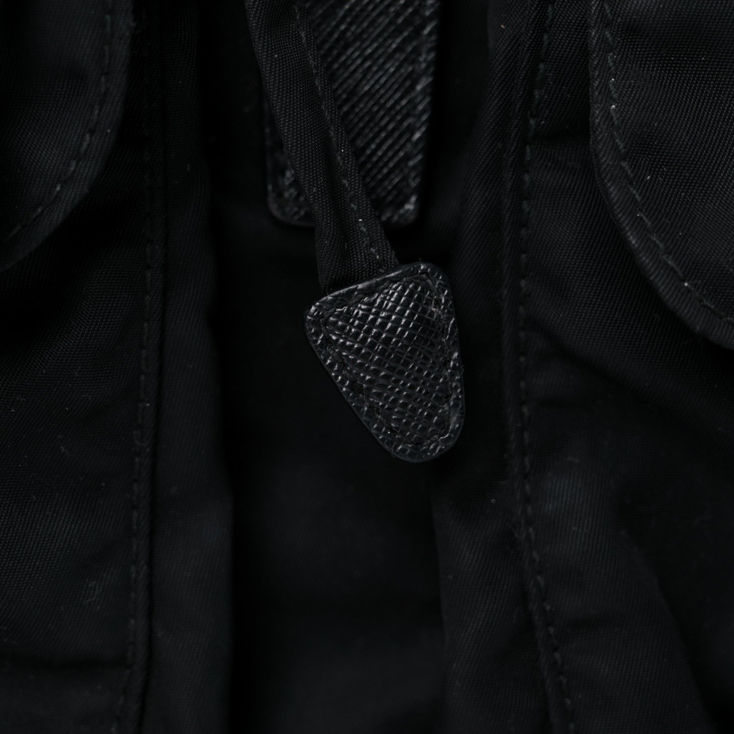 Prada Tessuto Nylon Saffiano Medium Backpack Black 22 of 24
