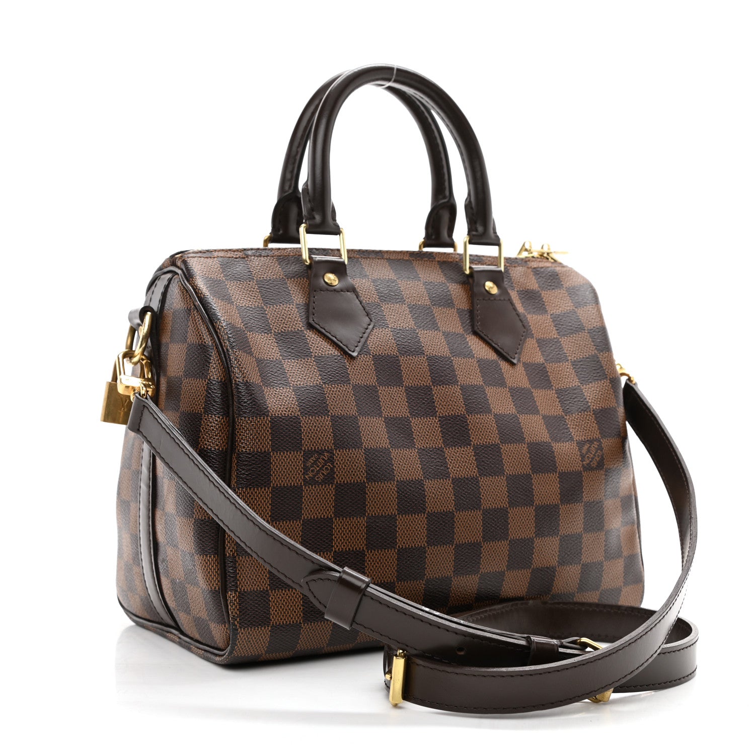 Louis Vuitton Damier Ebene Speedy Bandouliere 25 3 of 11
