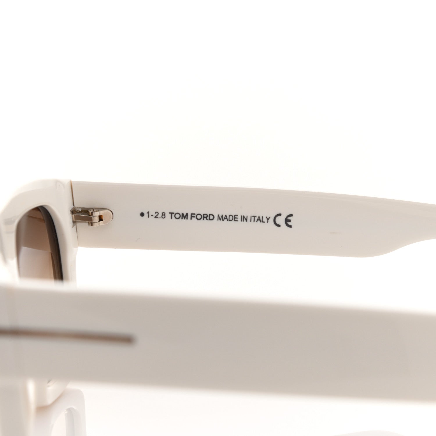 Tom Ford Fausto Sunglasses TF711 Ivory 5 of 7