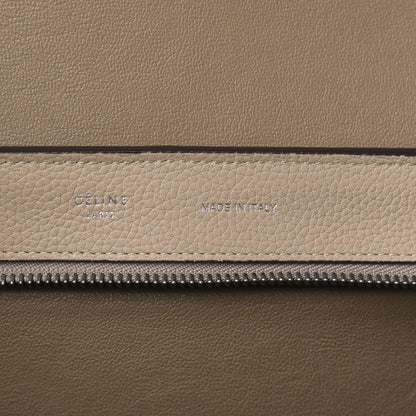 Celine Drummed Calfskin Suede Medium Trapeze Dune 7 of 10