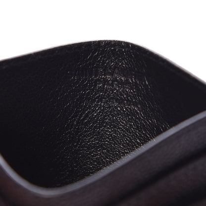 Saint Laurent Grain De Poudre Musical Notes Credit Card Case Black 5 of 7
