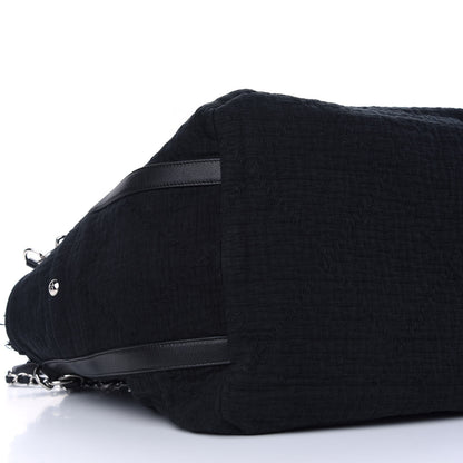 Chanel Canvas Small Double Face Tote Black 8 of 9