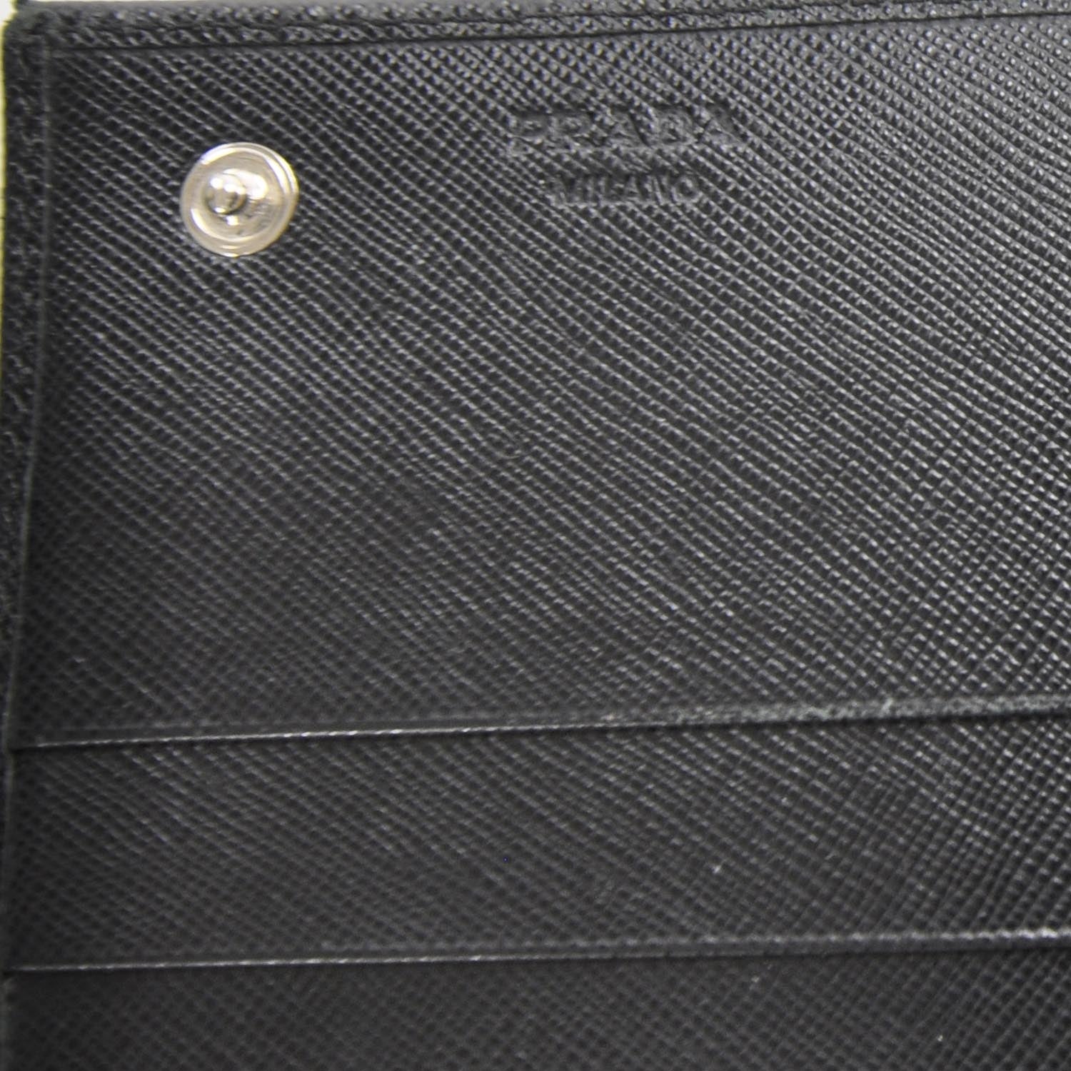 Prada Saffiano Wallet Nero Black 5 of 7