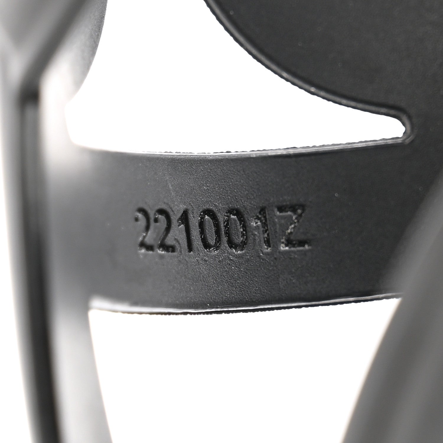 Hermes Rubber Womens Egerie Sandals 40 Black 8 of 11