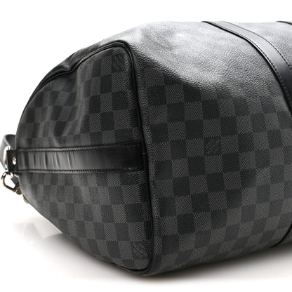Louis Vuitton Damier Graphite Keepall Bandouliere 45 8 of 9