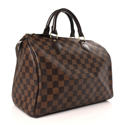Louis Vuitton Damier Ebene Speedy 30 3 of 8