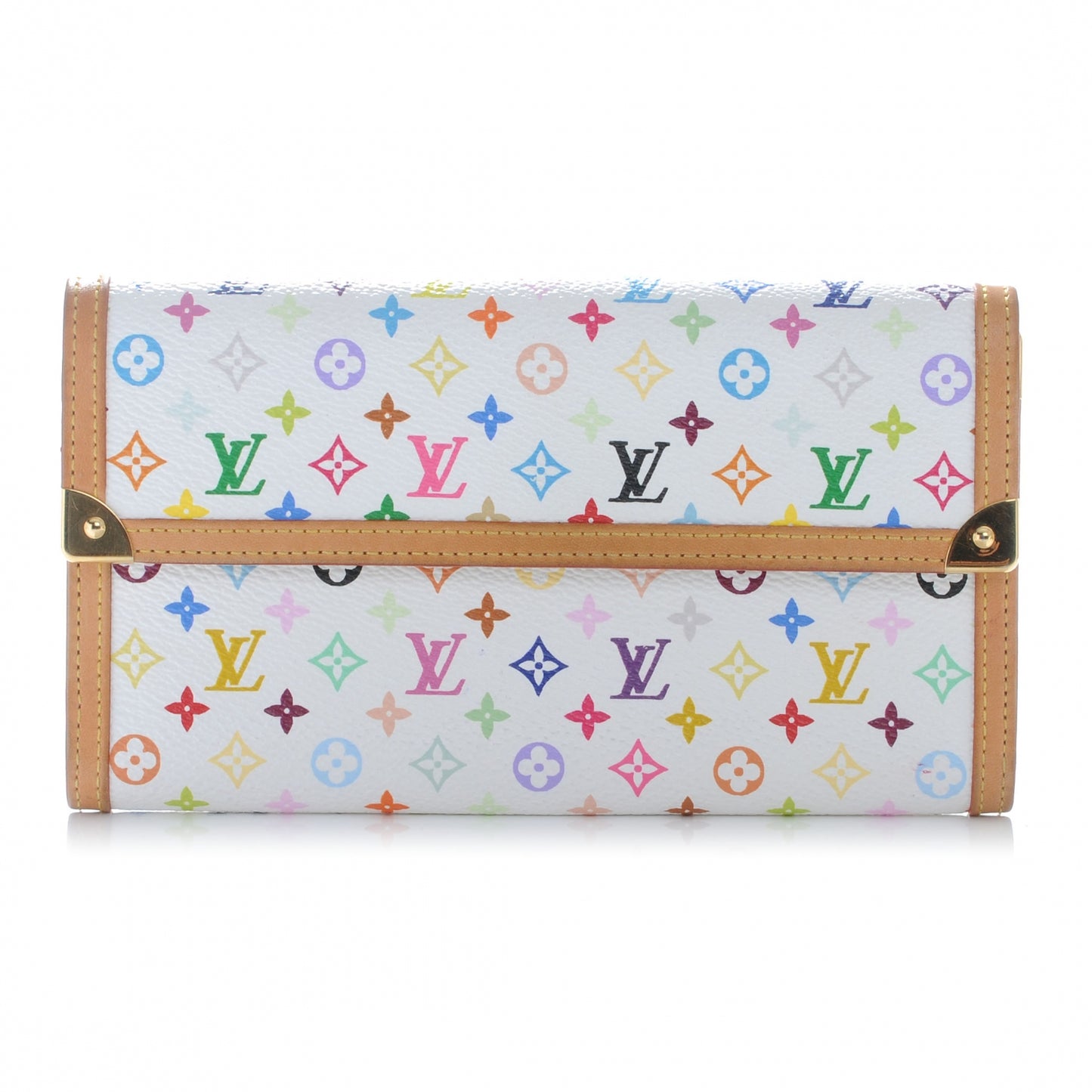 Monogram Multicolor Porte Tresor International Wallet White