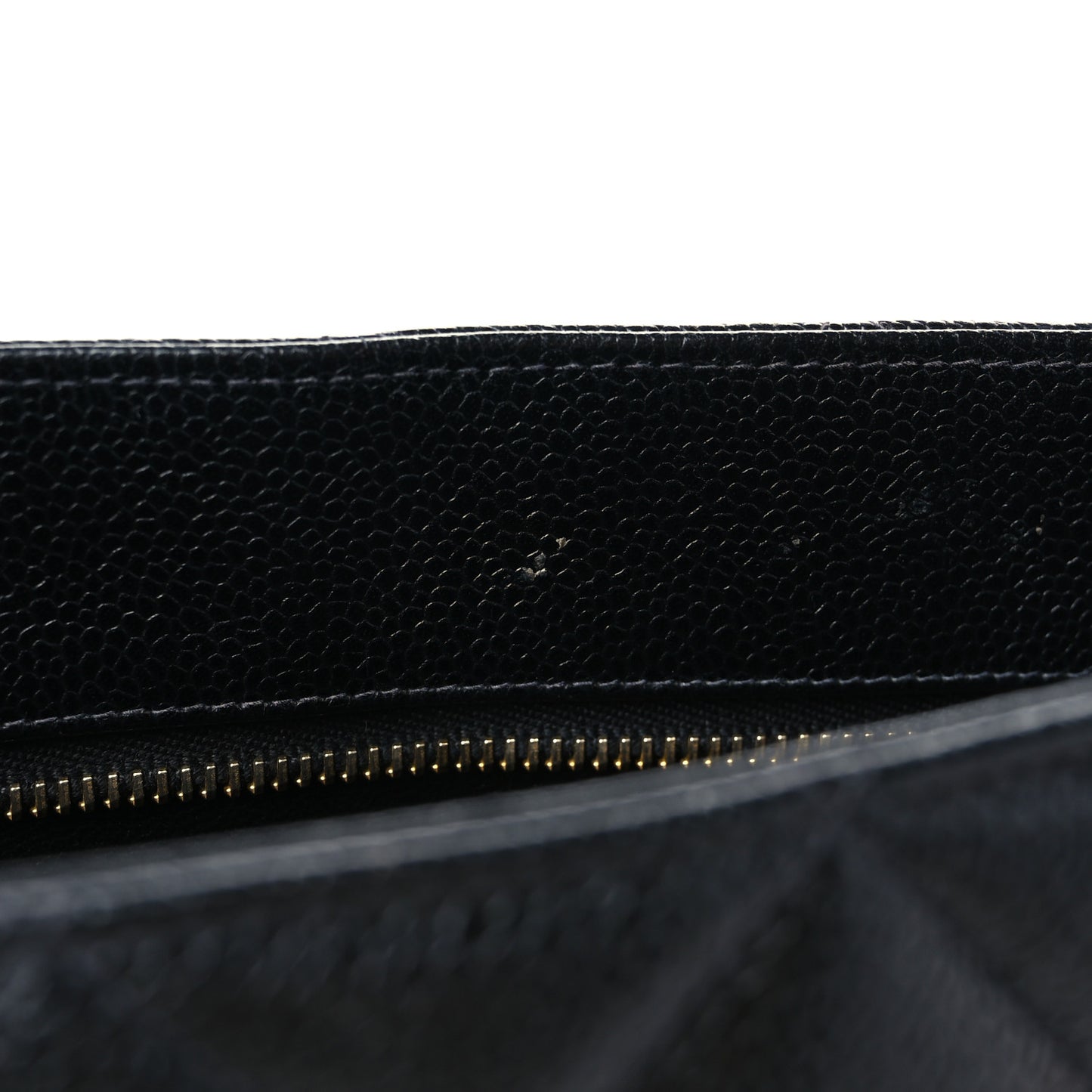 Caviar Quilted Medallion Tote Black