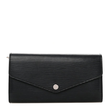 Louis Vuitton Epi Sarah Wallet NM Black 1 of 7