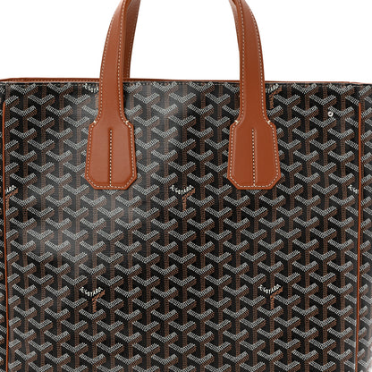 Goyard Goyardine Voltaire III Tote Black Gold 8 of 10