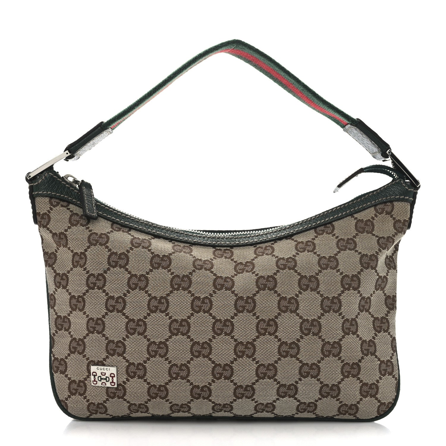 Gucci Monogram Medium Pop Hobo Dark Brown 1 of 10