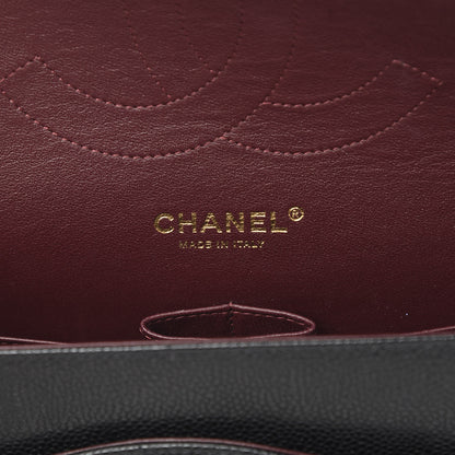 Chanel Caviar Quilted Jumbo Double Flap Black 5 of 11