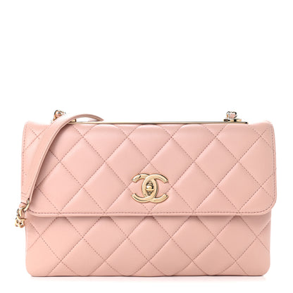 Chanel Lambskin Quilted Medium Trendy CC Flap Pink 1 of 10