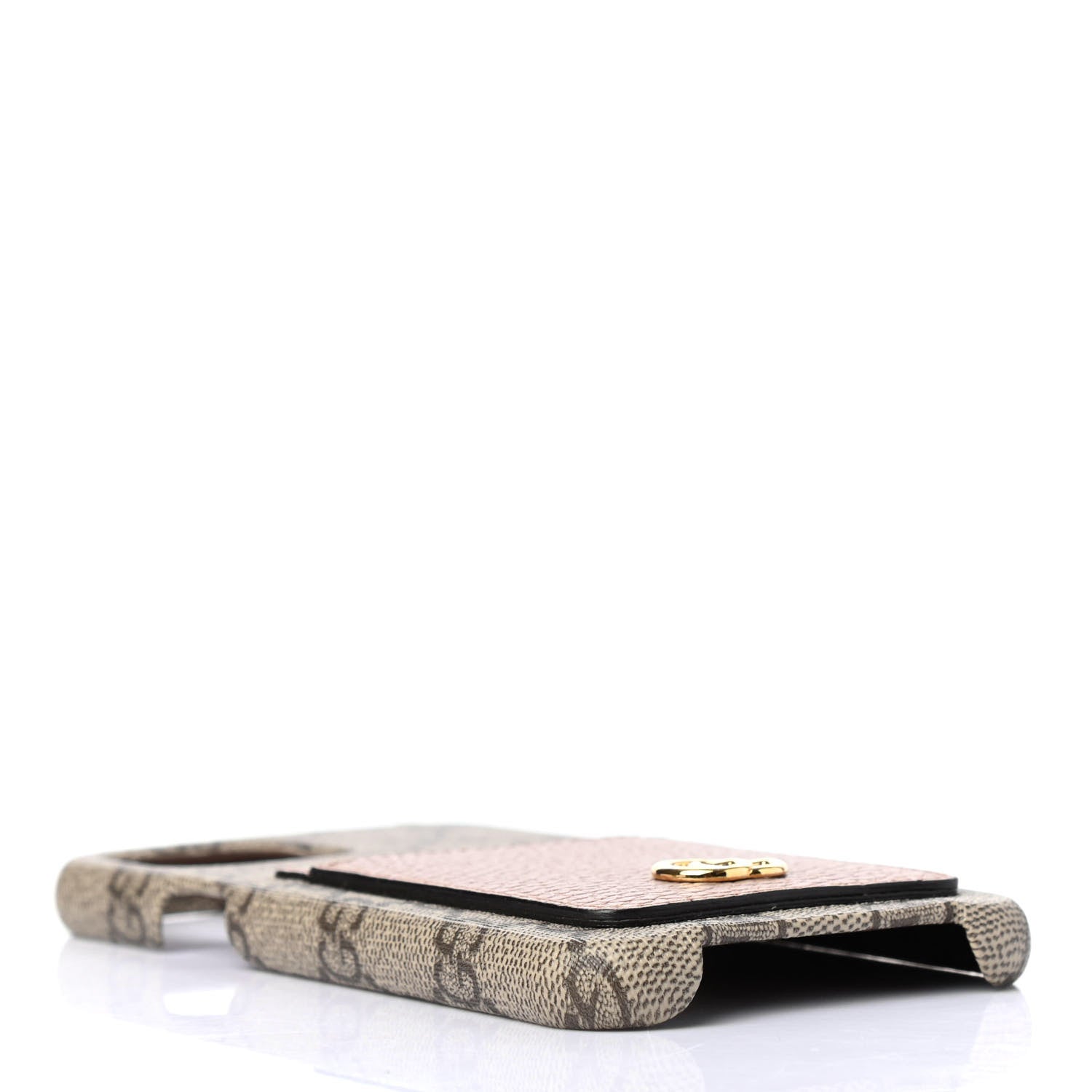 Gucci GG Supreme Monogram Marmont iPhone 12/12 Pro Max Case Dusty Rose 3 of 4