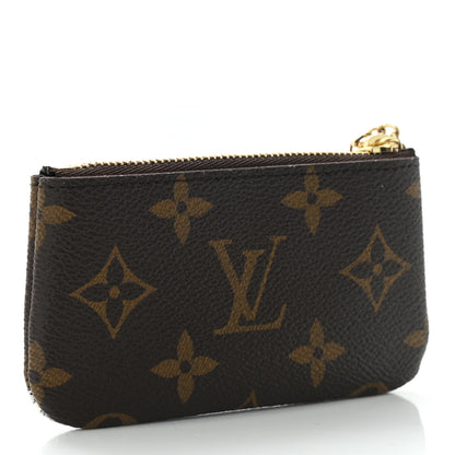 Louis Vuitton Monogram 2022 Christmas Animation Paris Key Pouch Pink 3 of 9