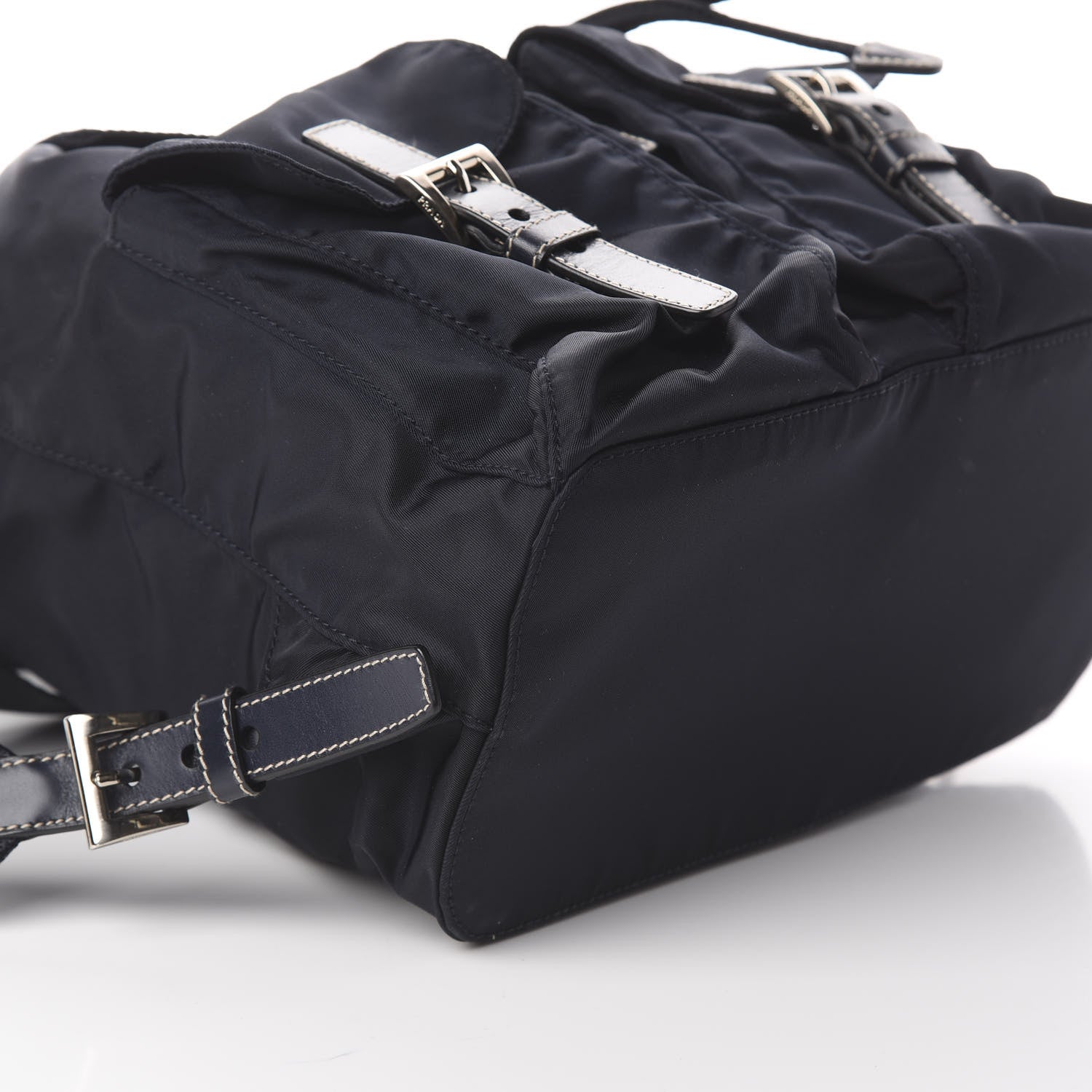 Prada Tessuto Nylon Vela Small Backpack Blue 5 of 8