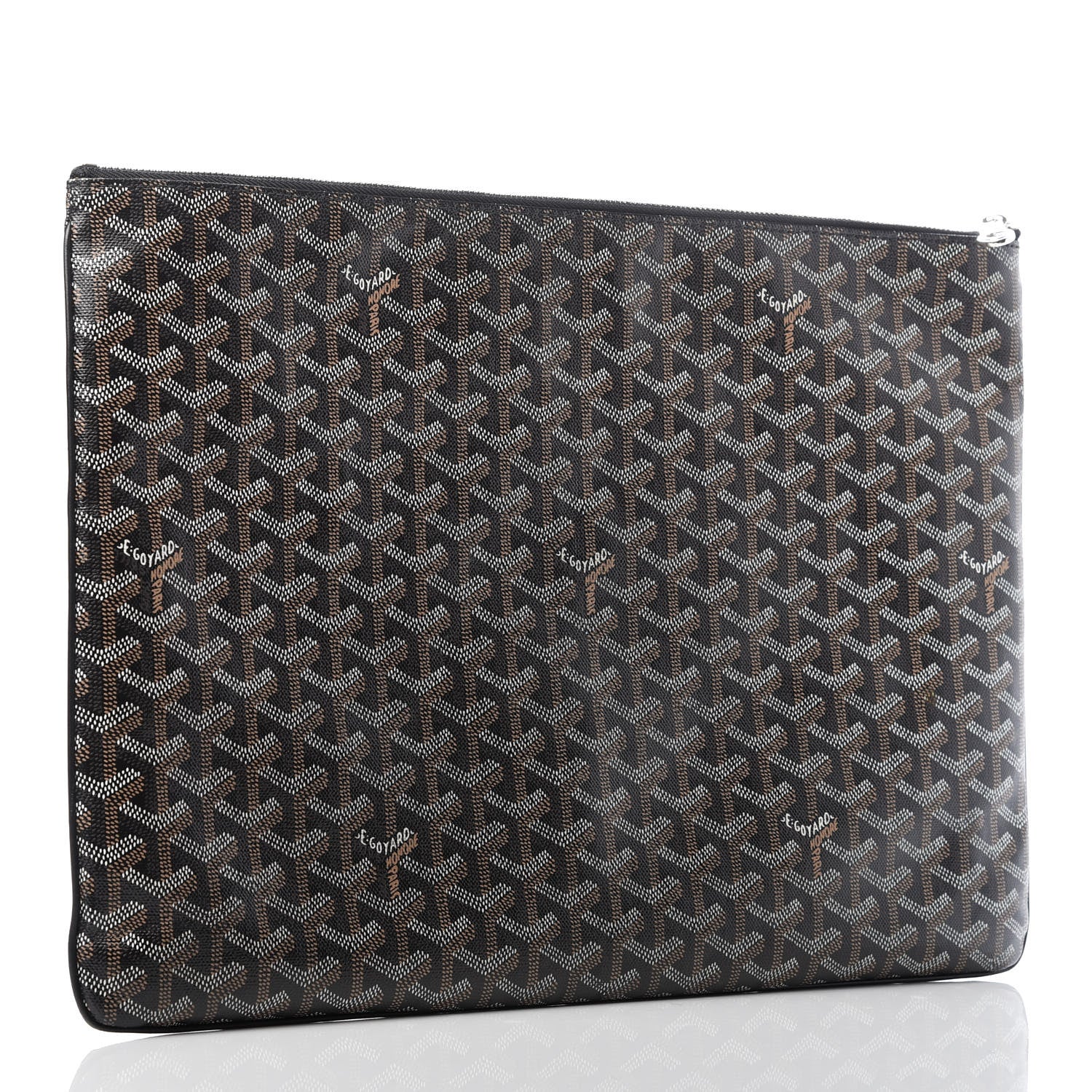 Goyard Goyardine Senat Pochette GM Black 3 of 8