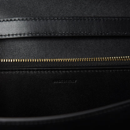 Celine Box Calfskin Medium Classic Box Flap Black 9 of 10