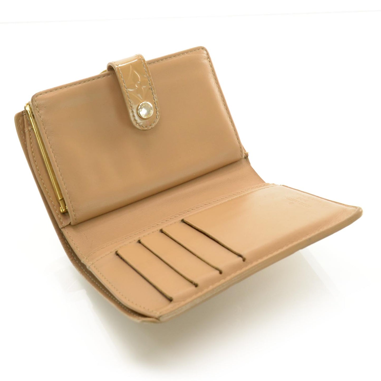 Vernis French Purse Wallet Noisette