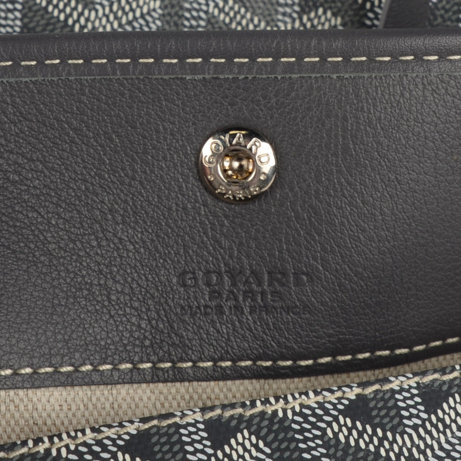 Goyard Goyardine Saint Louis GM Grey 6 of 9