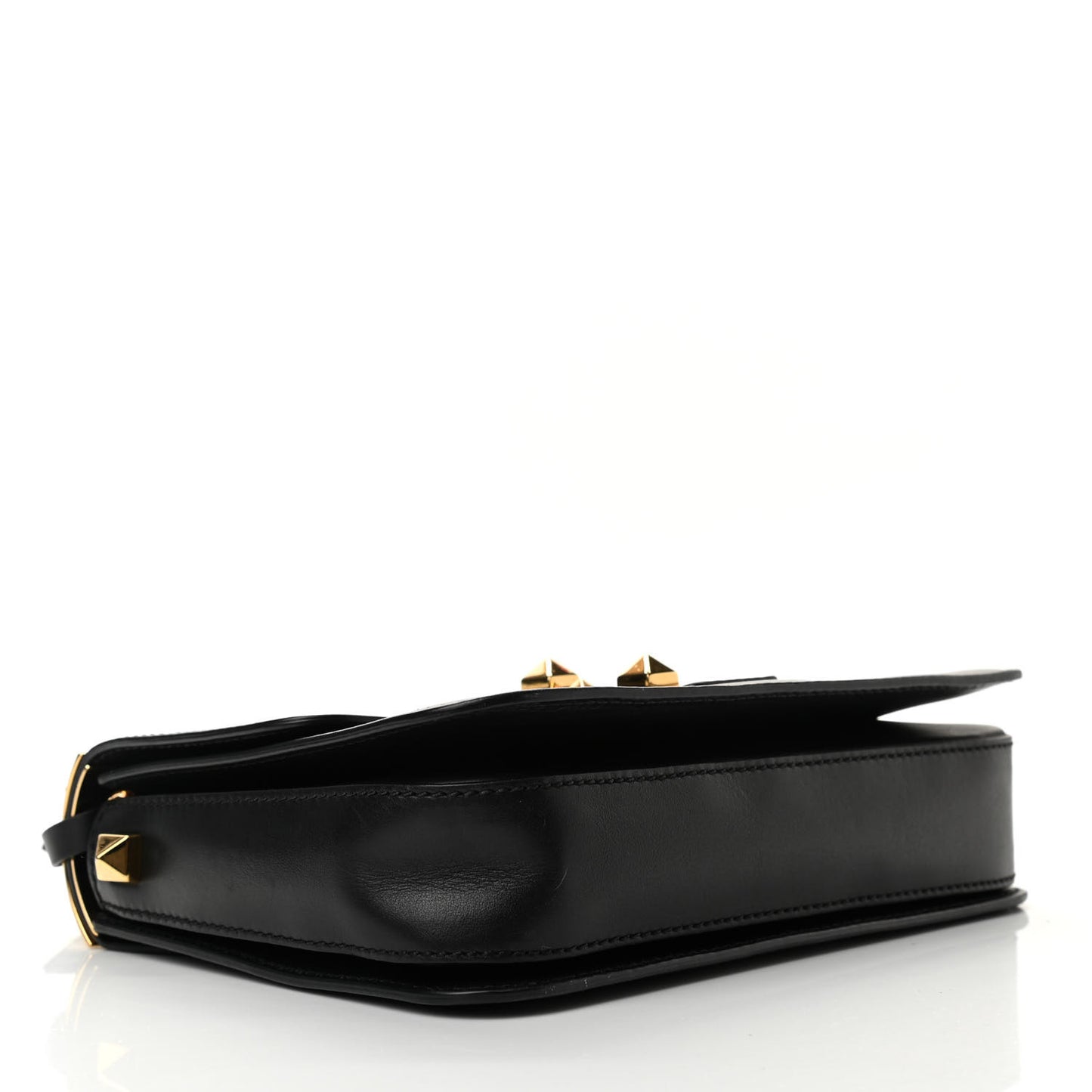 Vitello B-Rockstud Flap Black