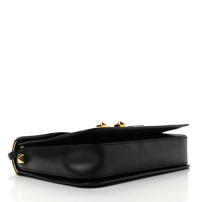 Valentino Garavani Vitello B-Rockstud Flap Black 4 of 11