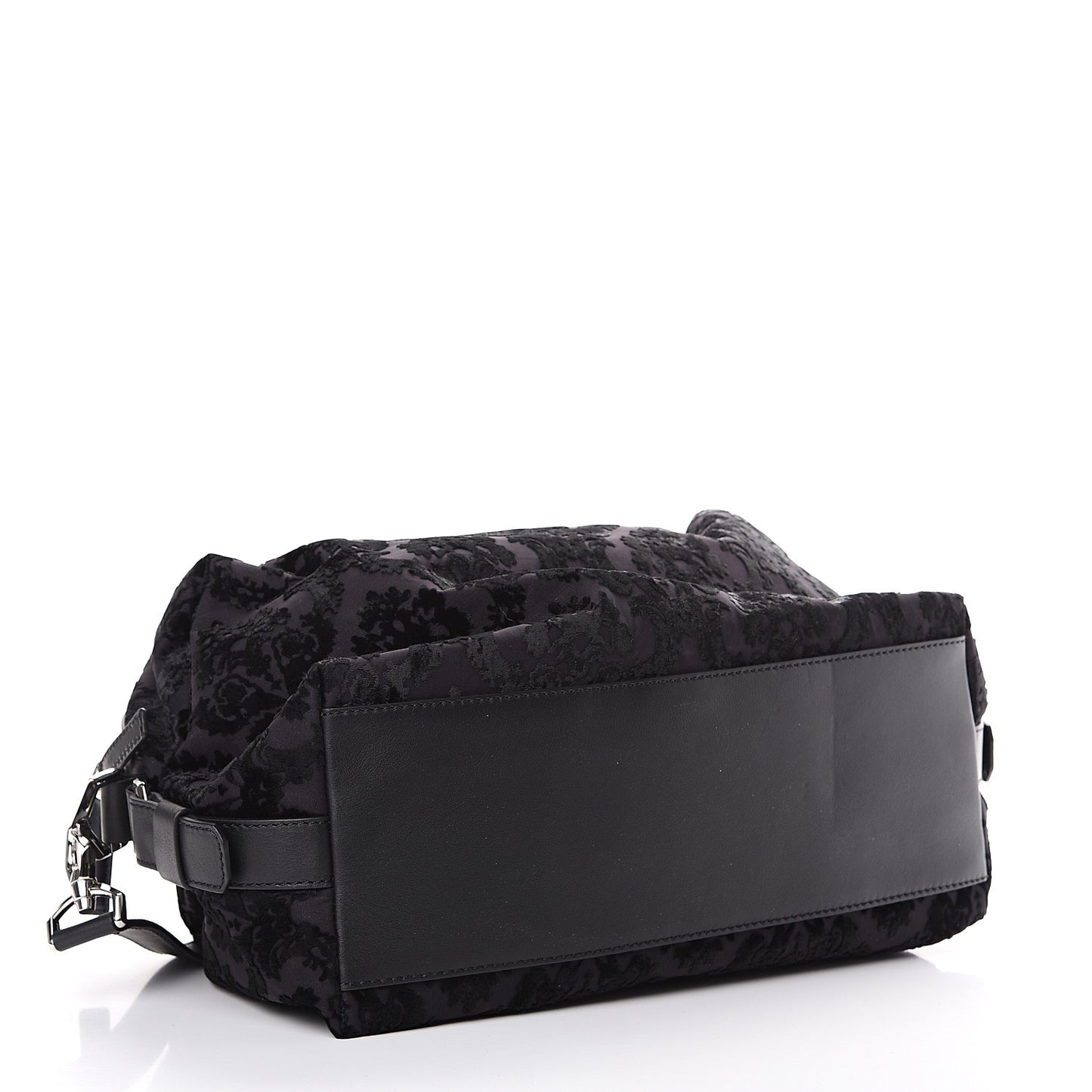 Calfskin Velvet Devore Medium Nightingale Black