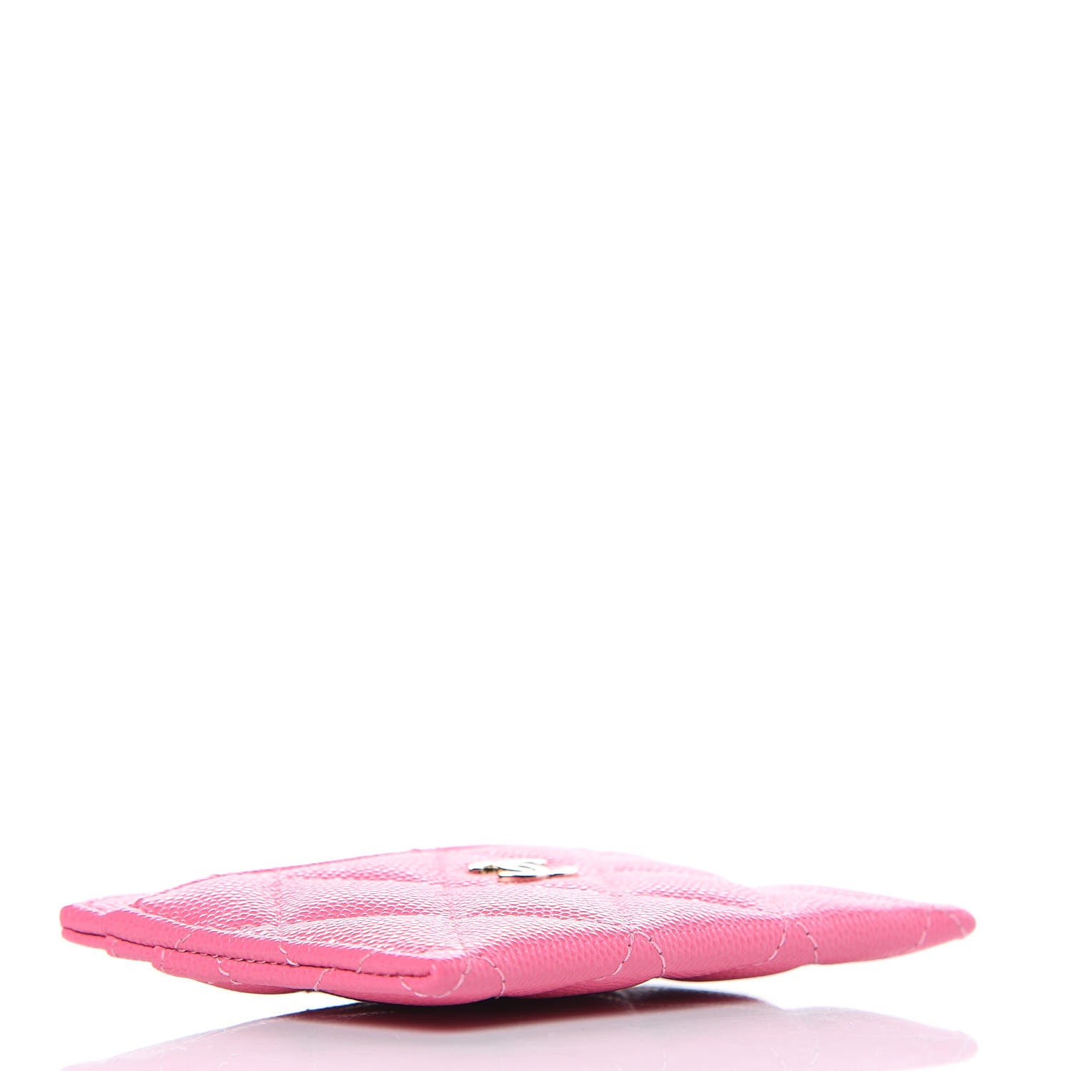 Chanel Caviar Quilted Card Holder Pink 4 of 8