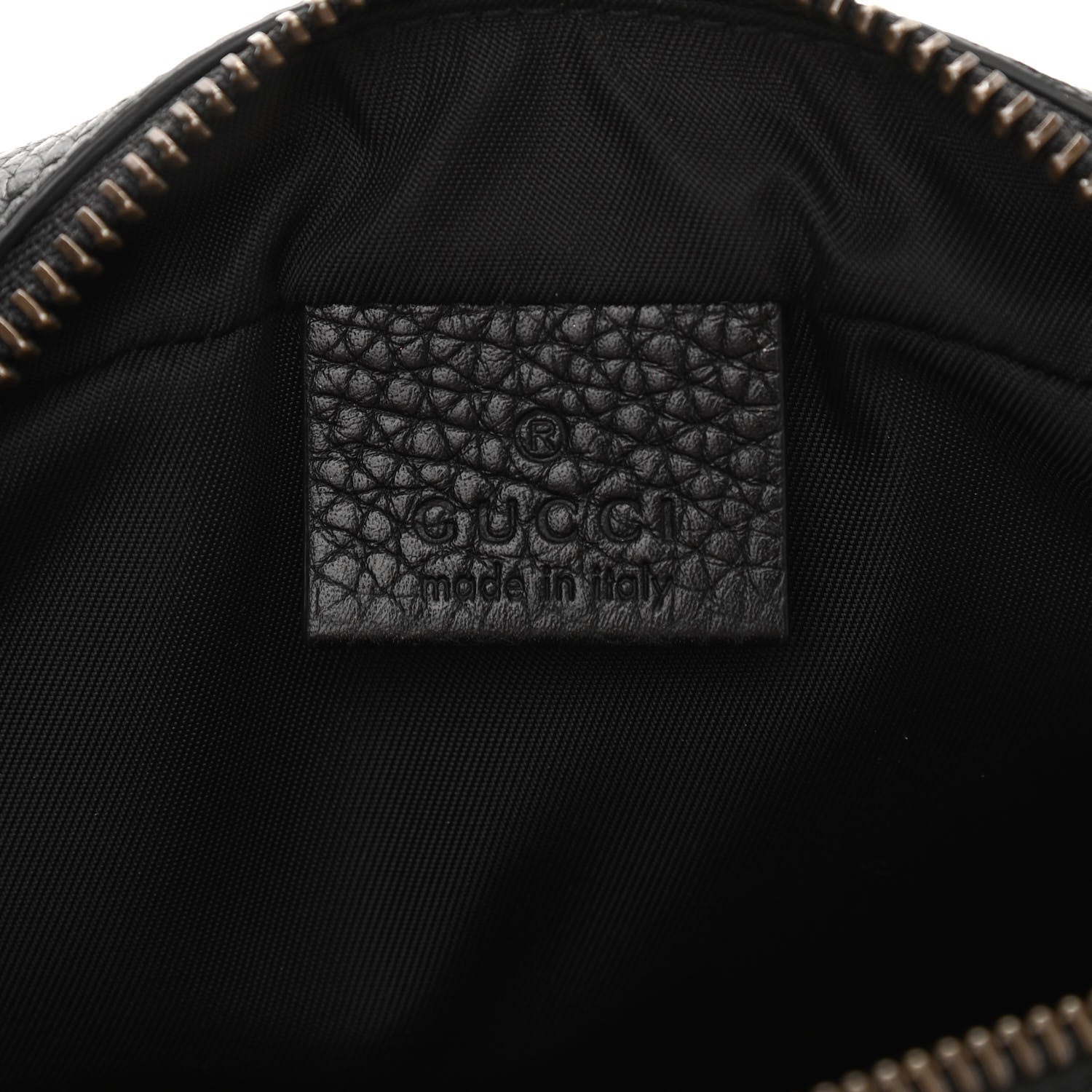 Gucci Pebbled Calfskin Mini Soho Disco Bag Black 6 of 10